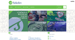 Desktop Screenshot of mu-sokolov.cz